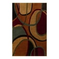 thumbnail image 3 of Unique Loom Cafe Collection Area Rug - Arpeggio (5' 3" x 8' Rectangle Multi/Brown), 3 of 6