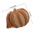 thumbnail image 2 of unbranded De Calabaza Simulada Con De Trenzada Para Decorado Otoñal Y Fiestas, 2 of 6