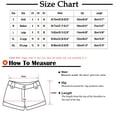 thumbnail image 3 of Xihbxyly Xihbxyly Shorts for Women, Jean Shorts Womens Cargo Shorts High Waisted Shorts Women Three-dimensional Pocket Elastic Waist Denim Overalls Summer Shorts Workout Shorts Pants #5, 3 of 4