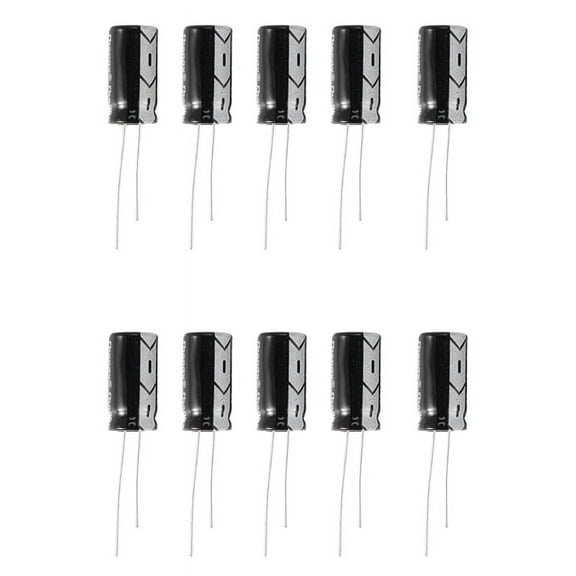 10 x 25V 1000UF 105℃ Radial Electrolytic Capacitor 10X20mm