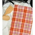 thumbnail image 4 of Briar Plaid Handwoven 100% Cotton Fall Kitchen Dishtowel, 4 of 4