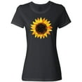 thumbnail image 3 of Inktastic Summer Grunge Sunflower Women's T-Shirt, 3 of 5
