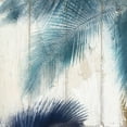 thumbnail image 3 of Sophie 6 20x20 Black Modern Framed Museum Art Print Titled - Blue Fronds, 3 of 5