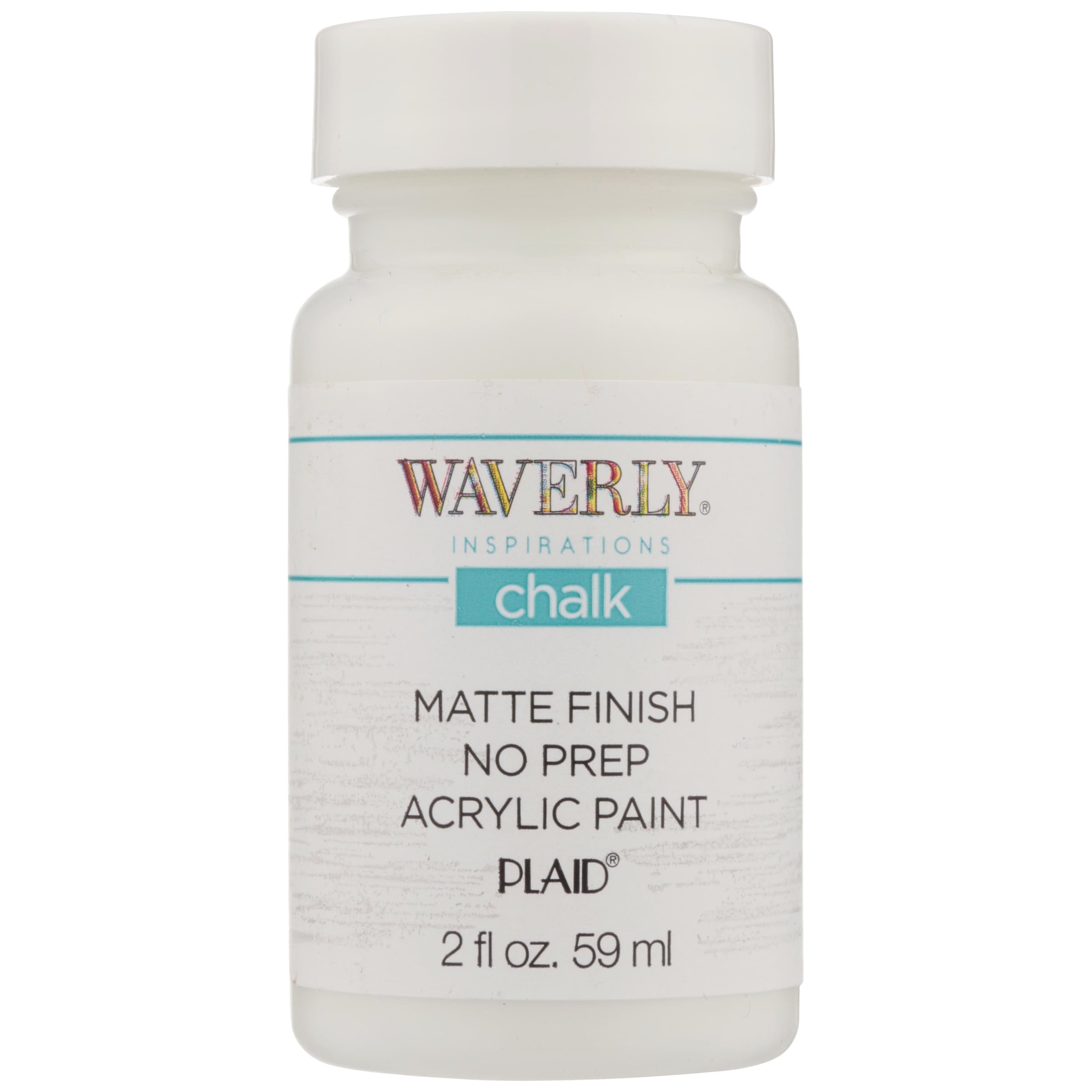 Waverly Inspirations 60736E Chalk Paint, Ultra Matte Finish, White, 2