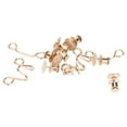 thumbnail image 1 of Adjustable Waist Buckle, Reusable Tool Free Stainless Steel Multifunctional Pants Button Pins  For Sewing For Skirts Collars Gold, 1 of 8