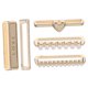 thumbnail image 5 of AURARMLET 5Ud Accesorios Dorados Para Correa De Con Detalles Exquisitos Y Modernos, 5 of 8