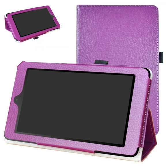Labanema 7" NOOK Tablet 7 2016 Case, PU Leather Folio Stand Protective Case, Cover for 7" NOOK Tablet 7 2016 (Purple)