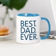 thumbnail image 3 of CafePress - Best. Dad. Ever. Mug - 11 oz Ceramic Mug - Novelty Coffee Tea Cup, 3 of 4