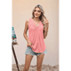 thumbnail image 5 of Camiseta Sin Mangas Informal para Mujer, Color Rosa, Talla M, 5 of 10