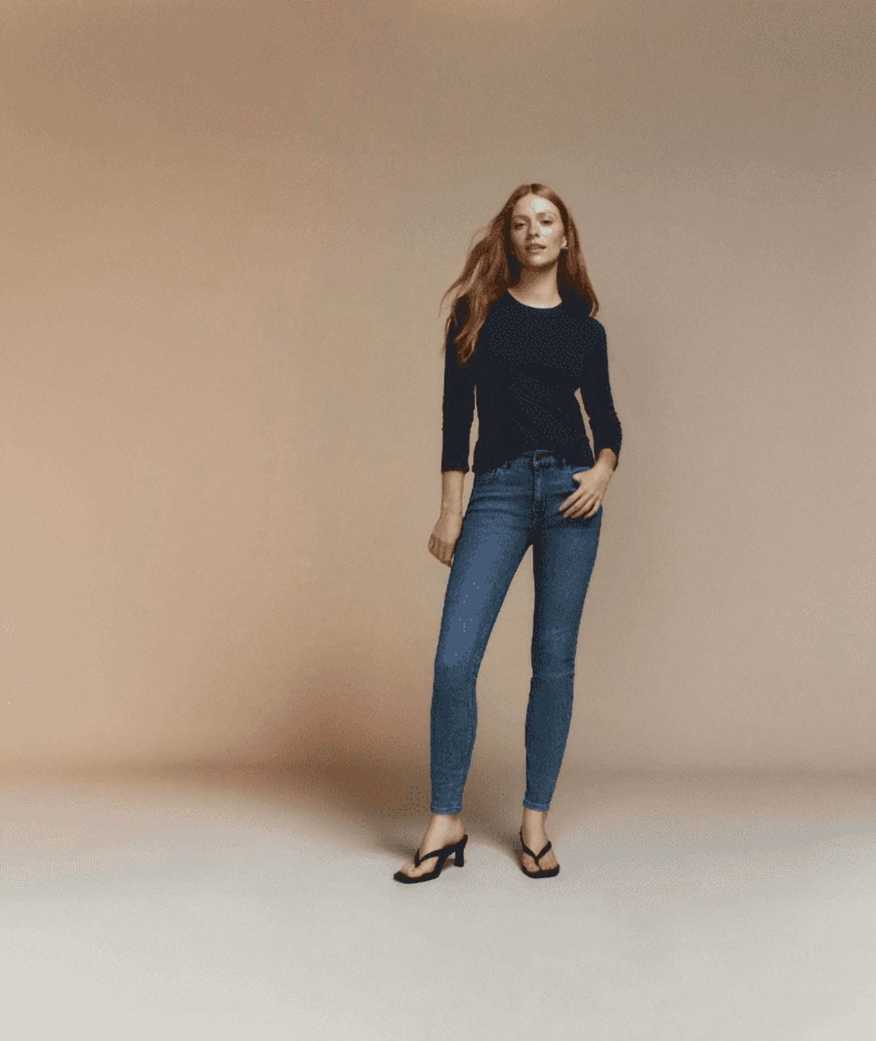Scenario Women's High Rise Skinny Jeans, 27", 29", 31" Inseams, Sizes 0-20