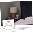 thumbnail image 4 of Crystal Light Stand Accessories Lamps Metal Iron Golden Frame, 4 of 5