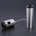 thumbnail image 3 of Pulverizador de vinagre de botella de aceite de cocina de oliva de acero inoxidable (plata) Likrtyny 1le5dc5pn4fa6qk8, 3 of 7