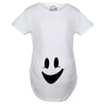 thumbnail image 4 of Maternity Smiling Ghost Belly T Shirt Funny Halloween Pregnancy Tee, 4 of 7