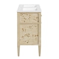 thumbnail image 4 of Modway Elysian 48" Double Sink Wood Bathroom Vanity in Burl Brown, 4 of 17