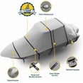 thumbnail image 3 of Seal Skin Covers T-Top Boat Cover, Waterproof UV Resistant, Fits 28'L x 108"W (Beam), 3 of 10