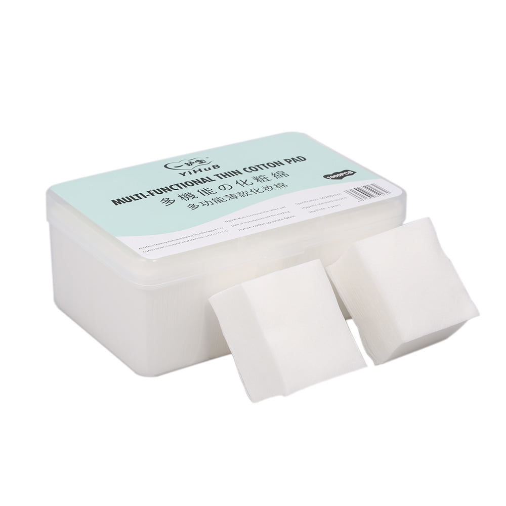 thin cotton pads