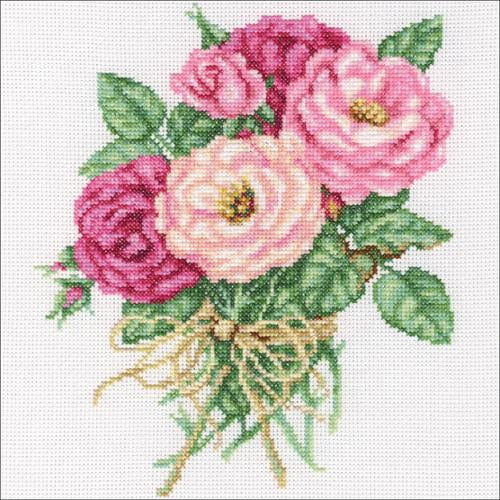 GARDEN FLOWERS Counted Cross Stitch Kit RTO