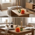 thumbnail image 5 of 1PC Artificial Pompom Chrysanthemum Flowers, Lifelike Fake Mum Ball Blooms with Green Leaves, for Home Decor Living Room Table Centerpieces Office Shelf Wedding Bouquet Floral Arrangements, 5 of 7