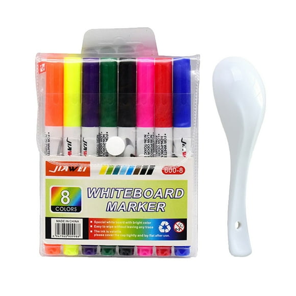 Marqueur d'Enseignement à l'Eau Stylo Effaçable pour &Artisanat&Papeterie – Outil de Peinture Flottant 5ml pour Démonstrations Éducatives et Projets
