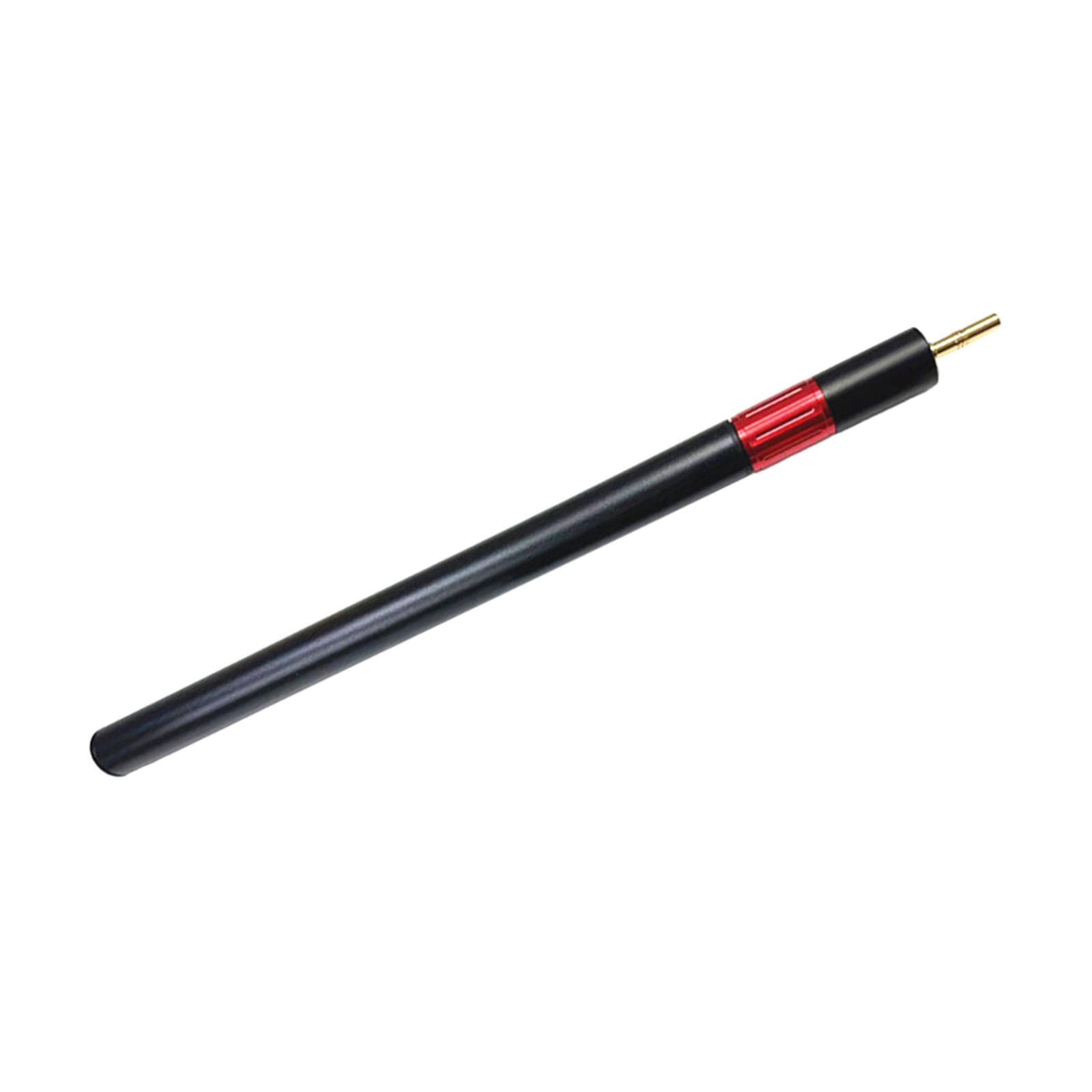 Billiards Cue Extension Compact Aluminum Alloy Telescopic Pool Cue Extender 18inch