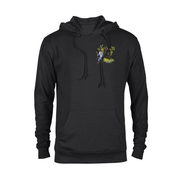 Disney Alphabet Monogram The Lion King Letter R for Rafiki - Pullover Hoodie for Adults - Customized-Black