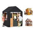 thumbnail image 2 of GLFILL Adjustable Drawstring Waterproof Playhouse Cover Outdoor Playhouse Cover B, 2 of 5
