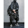 thumbnail image 4 of Niepce Inc Japanese Streetwear Lightweight Techwear Black Men's Summer Jacket, 4 of 8
