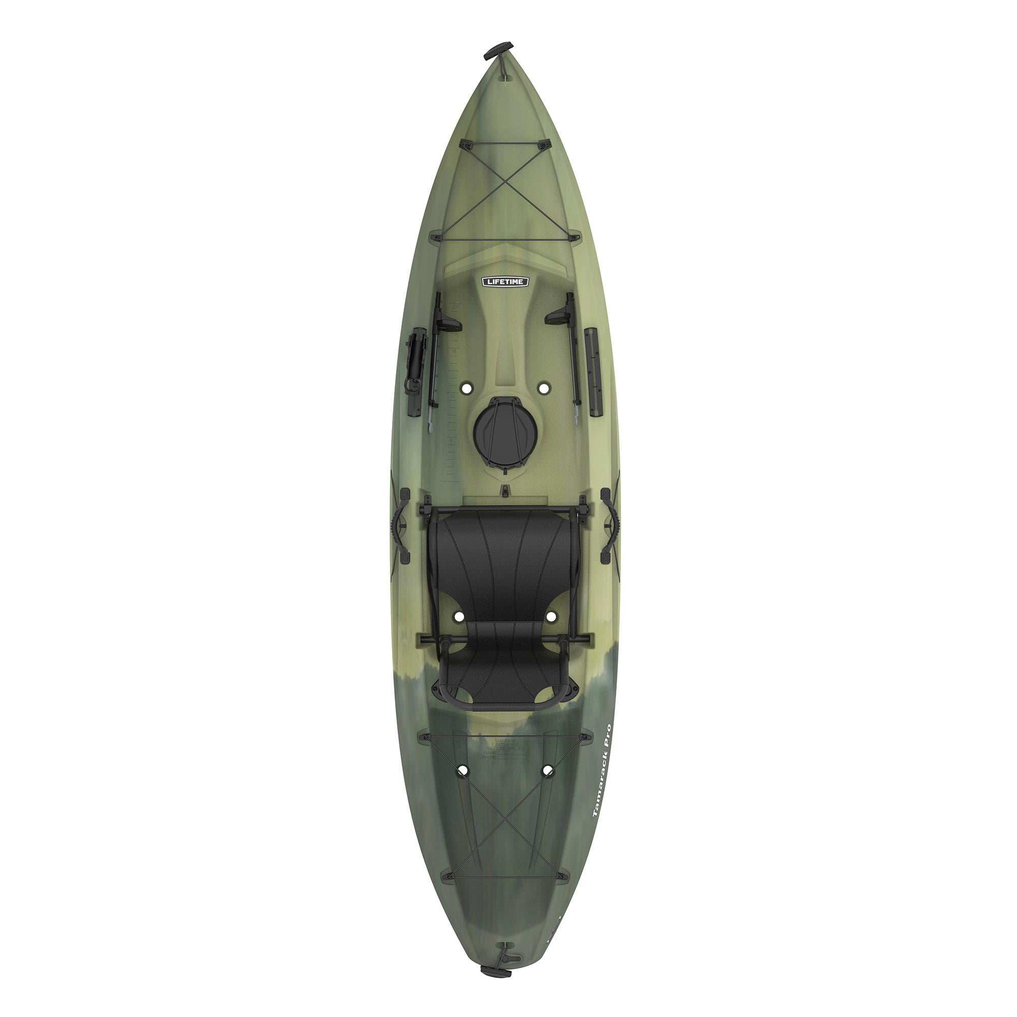 Lifetime Tamarack Pro-Comfort 10 ft 3 in Sit-On-Top Kayak, Moss Fusion (91342)