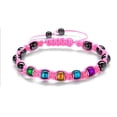 thumbnail image 1 of Sonducket trenzada Longitud Hilo Sentido de temperatura Tejido Suministros Moda Hecho a mano Encanto Cadena de mano para Unisex Ropa, zapatos y accesorios Miscelánea Rosado Sonducket AP011020-04, 1 of 6