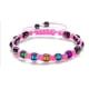 thumbnail image 1 of Minnieouse trenzada Longitud Hilo Sentido de temperatura Tejido Suministros Moda Hecho a mano Encanto Cadena de mano para Unisex Ropa, zapatos y accesorios Miscelánea Rosado Minnieouse AP011020-04, 1 of 6