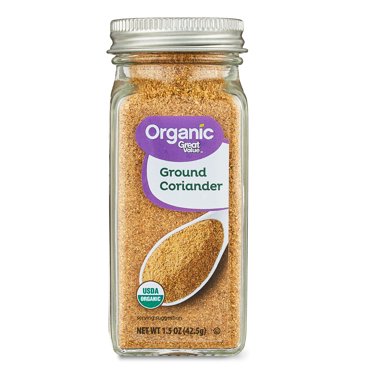 Great Value Organic Ground Coriander, 1.5 oz