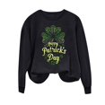 thumbnail image 4 of St Patricks Day Sweatshirt, Long Sleeve Sweatshirts Women, Round Neck Sweatshirt Women's St Patricks Day Printed Sweatshirts Crewneck Long Sleeved Tops Sweatshirt, 4 of 5