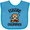 thumbnail image 3 of Inktastic Drumline Band Future Drummer Boys or Girls Baby Bib, 3 of 4