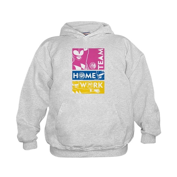 CafePress - Power Rangers Team Home Work - Kids Hooded Sweatshirt, Classic Hoodie