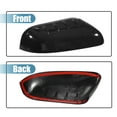 thumbnail image 5 of Unique Bargains 1 Pair Left Right Top Half Mirror Cover for Ford Explorer 2011-2015 Gloss Black, 5 of 6