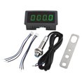 thumbnail image 2 of Digital Led Tachometer Ac110-230V Rpm Motor Tachometer With Hall Proximityswitch Blue, 2 of 9