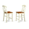 thumbnail image 5 of East West Furniture Jackson 3-piece Wood Dining Table Set in Buttermilk/Cherry, 5 of 7