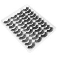 thumbnail image 1 of Pestañas Postizas Rizadas, 20 Pares De Pestañas Postizas Reutilizables Para Maquillaje De Mujeres Y Niñas ANGGREK MC‑16, 1 of 8