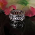 thumbnail image 2 of Briana Band Bridal Engagement Ring Cubic Zirconia Womens Ginger Lyne Collection, 2 of 6