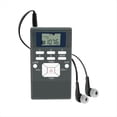 thumbnail image 3 of 10 Radios Portátiles PR13 FM Estéreo con Reloj Digital para Guiar Capacitaciones en Conferencias de Iglesias., 3 of 5