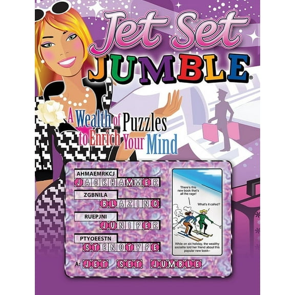 Jumbles(r) Jet Set Jumble(r): A Wealth of Puzzles to Enrich Your Mind, (Paperback)