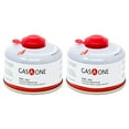 thumbnail image 2 of GasOne Camping Fuel Blend Isobutane Fuel Canister 100g (2 Pack), 2 of 4