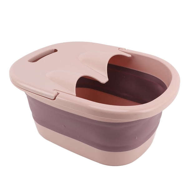 Lavabo De Baño De Pies Plegable Con Cubo De Remojo De Pies De Silicona PP De Acupuntura De Masaje