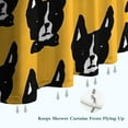 thumbnail image 6 of Boston Terrier Shower Curtain 36"x72" ,Bathroom Decorative Shower Curtains Set with 12 Hooks,Modern Waterproof Washable Shower Curtain, 6 of 6