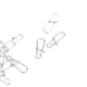 thumbnail image 3 of 100 Piezas de Bloqueo de Presión Macarena Conector de Señuelos Giratorios Plata, 3 of 7