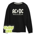thumbnail image 2 of ACDC - Glow In The Dark - Back In Black - Toddler & Youth Long Sleeve Graphic T-Shirt, 2 of 5