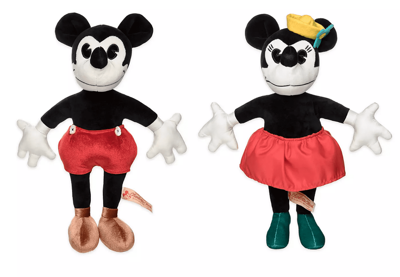 13" Macy's  Mickey And Minnie Mouse Plush Dolls 