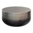 thumbnail image 3 of Nova 36 inch Wide Contemporary Metal Coffee Table in Silver Ombre & Assembled, 3 of 8