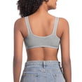 thumbnail image 4 of FW 4/2PCS OWLCE Adjustable Front Closure Push-Up Bra Wire-Free, Seamless & Side Support for Daily Wear, Spring-Summer Comfort, 4 of 10