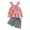 Pink, variant on enyan Toddler Girl Clothes 2-8Years Girls Outfit, Short Sleeve Ruffle Bowknot Top+Short Pants 2Pcs Spring Summer Set,Girls Baby Clothes(Green,3-4 Years)